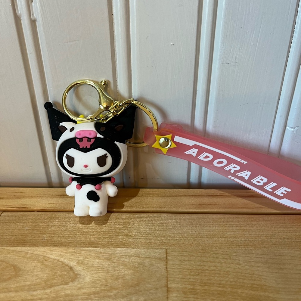Kuromi Key Chain/Charm - Picture 5 of 6